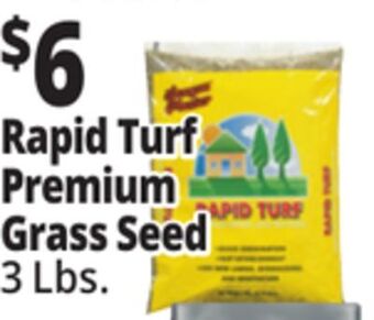 Ocean State Job Lot Rapid turf premium grass seed mixture, 3 lbs offer