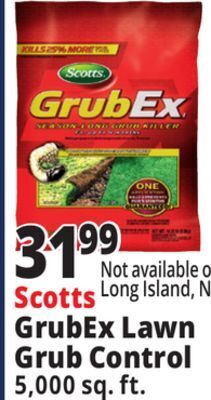 Ocean State Job Lot Scotts grubex 14.35 lb season long grub killer offer