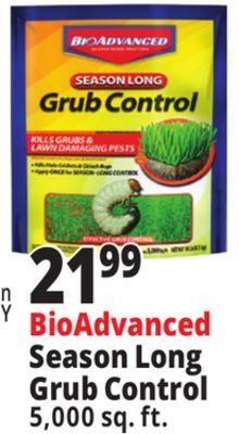 Ocean State Job Lot Bioadvanced season-long grub control, 5,000 sqft, 10 lbs offer