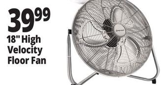 Ocean State Job Lot 18 high velocity floor fan offer