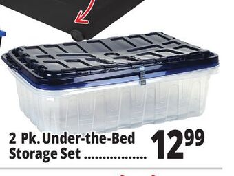 Ocean State Job Lot Mr. fresh under the bed storage bins, 2 count offer