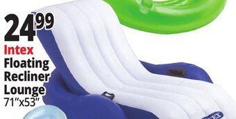 Ocean State Job Lot Intex floating recliner pool lounge offer