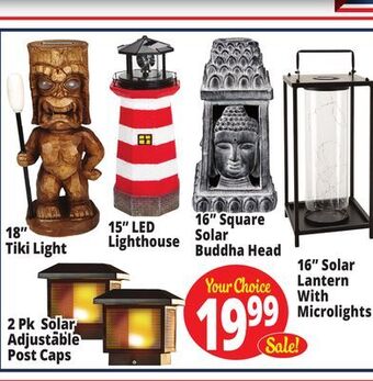 Ocean State Job Lot 18 tiki light offer