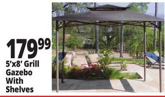 Ocean State Job Lot Pop-up grill gazebo, 5'x8' offer