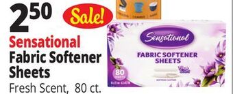 Ocean State Job Lot Sensational fabric softener sheets offer