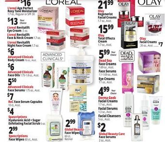 Ocean State Job Lot L'oreal age perfect rosy tone moisturizer offer