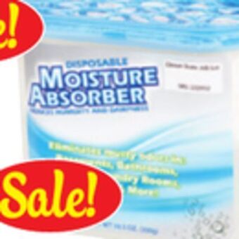 Ocean State Job Lot Moisture absorber and odor eliminator with charcoal, 10.5 oz offer