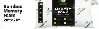 Ocean State Job Lot Bamboo memory foam 20x28 offer