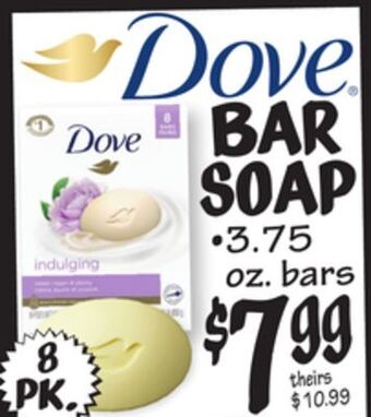 Ollie's Dove bar soap offer
