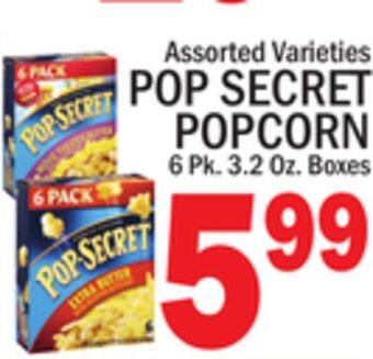 C Town Pop secret popcorn offer