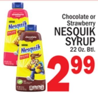 C Town Nesquik syrup offer