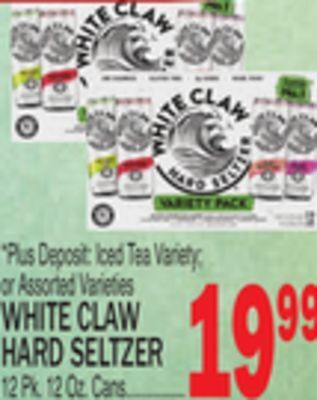 C Town White claw hard seltzer offer