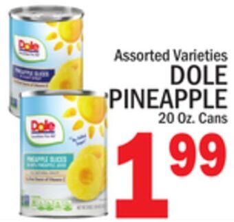 C Town Dole pineapple offer