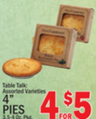 C Town 4 pies offer