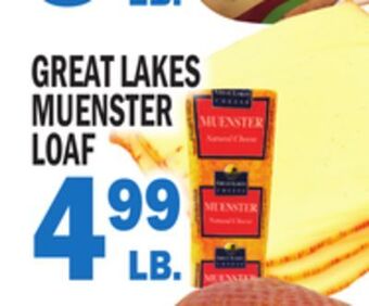 C Town Great lakes muenster loaf offer