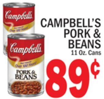 C Town Campbell's pork & beans offer
