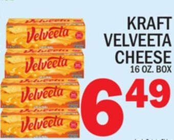 C Town Kraft velveeta cheese offer