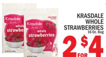 C Town Krasdale whole strawberries offer