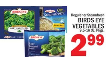 C Town Birds eye vegetables offer