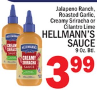 C Town Hellmann's sauce offer
