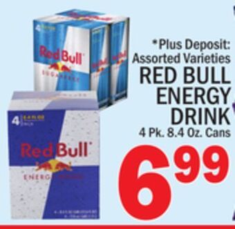 C Town Red bull energy drink offer