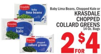 C Town Krasdale chopped collard greens offer