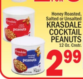 C Town Krasdale cocktail peanuts offer