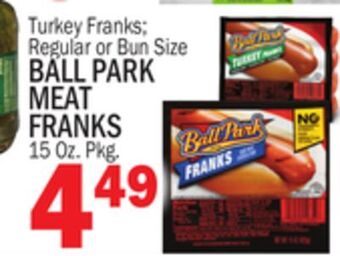 C Town Ball park meat meat offer
