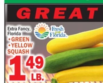 C Town • green • yellow squash offer