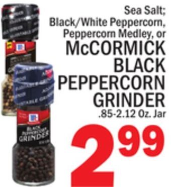 C Town Mccormick black peppercorn grinder offer