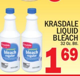 C Town Krasdale liquid bleach offer