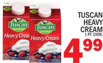C Town Tuscan heavy cream offer