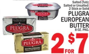 C Town Plugra european butter offer
