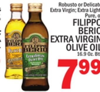 C Town Filippo berio extra virgin olive oil offer