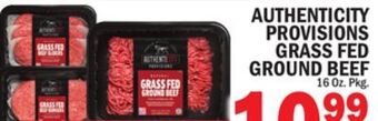 C Town Authenticity provisions grass fed ground beef offer