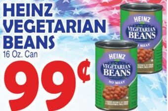 Bravo Supermarkets Heinz vegetarian beans offer
