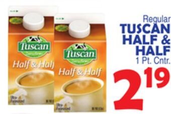 Bravo Supermarkets Tuscan half & half offer