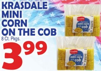Bravo Supermarkets Krasdale mini corn on the cob offer