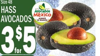 C Town Hass avocados offer