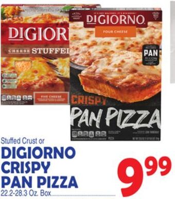 Bravo Supermarkets Digiorno crispy pan pizza offer