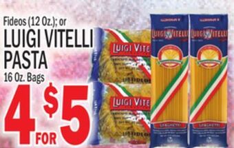 C Town Luigi vitelli pasta 16 oz. bags offer
