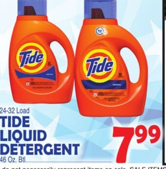 Bravo Supermarkets Tide liquid detergent offer
