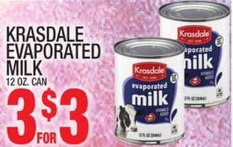 C Town Krasdale evaporated milk offer