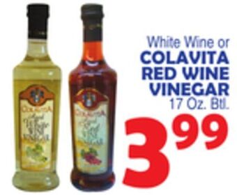 Bravo Supermarkets Colavita red wine vinegar offer