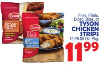 Bravo Supermarkets Tyson chicken strips offer