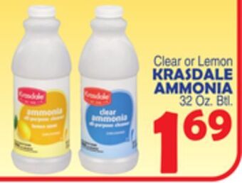Bravo Supermarkets Krasdale ammonia offer