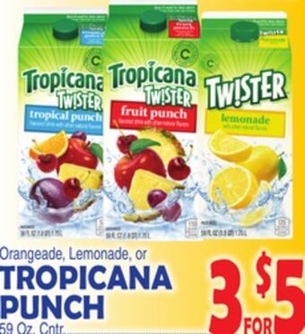 Bravo Supermarkets Tropicana punch offer