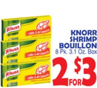 Bravo Supermarkets Knorr shrimp bouillon offer