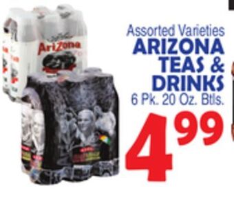 Bravo Supermarkets Arizona teas & drinks offer