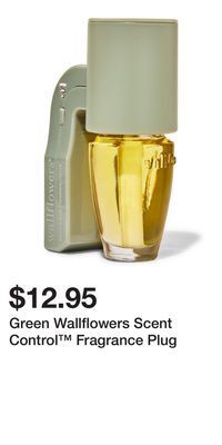 Bath & Body Works Green wallflowers scent control™ fragrance plug offer